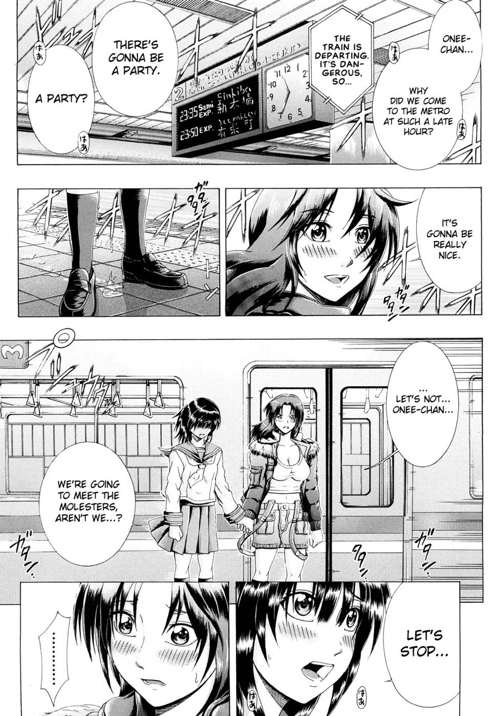 Hentai Manga Comic-Metro Ecstasy-Chapter 4-1